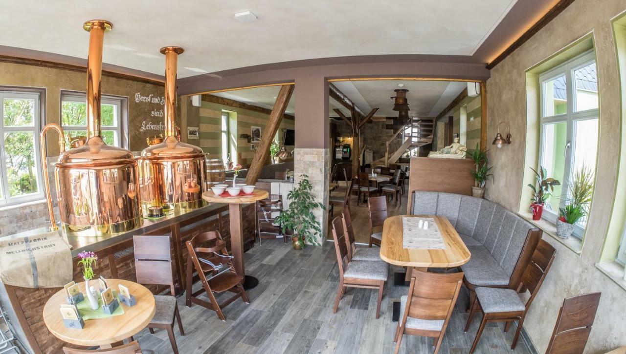 Brauereigasthof Marktmuhle Oberdorla Kültér fotó