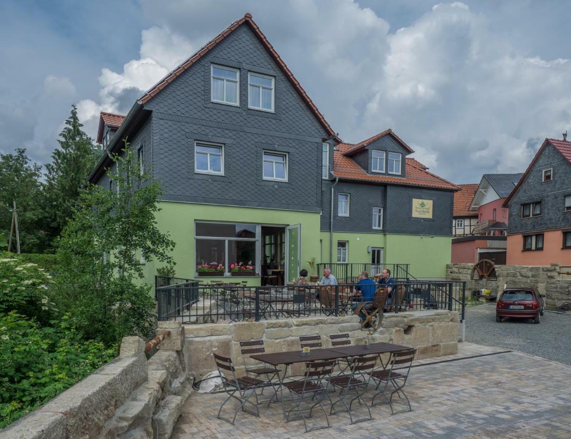 Brauereigasthof Marktmuhle Oberdorla Kültér fotó